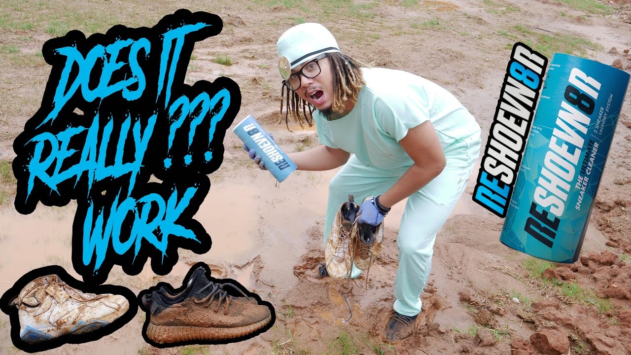 DOES THIS STUFF ACTUALLY WORK !?! BRINGING DEAD SNEAKERS TO LIFE !!! RESHOEVN8R LAUNDRY SYSTEM !