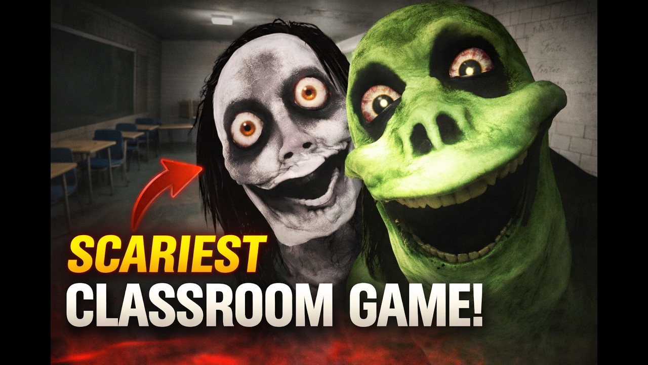 The Classrooms horror game Part 1-searchingof the key || #horror #horrorgaming #classroomgame