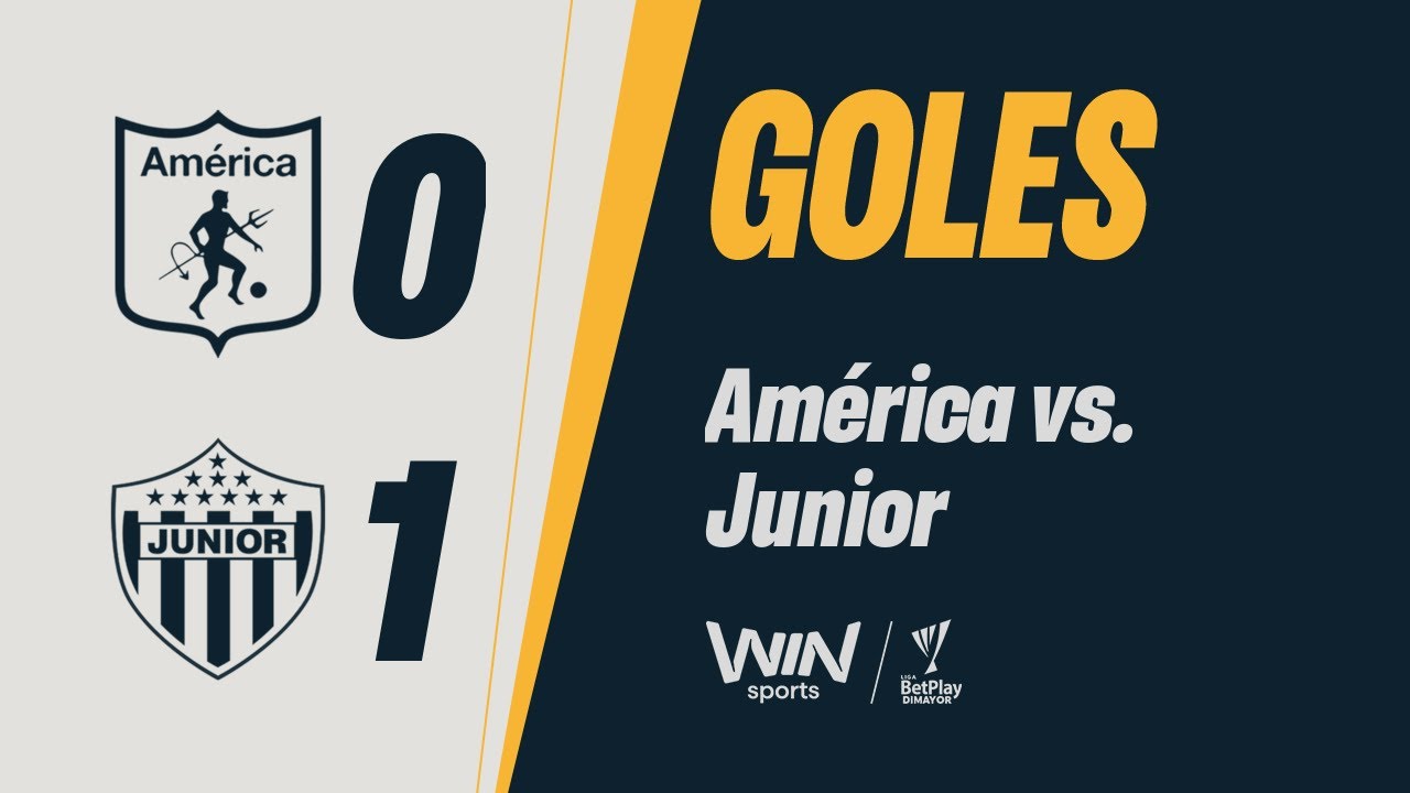 Am&eacute;rica vs. Junior (goles y penales) | Copa BetPlay Dimayor 2025 | Cuartos de final