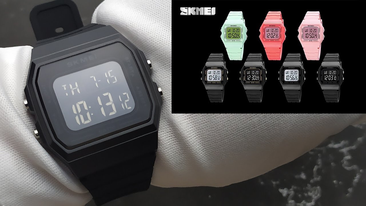 SKMEI 1683 - Review & Setting Jam Tangan Pria Digital Fashion (Waktushop Indonesia)