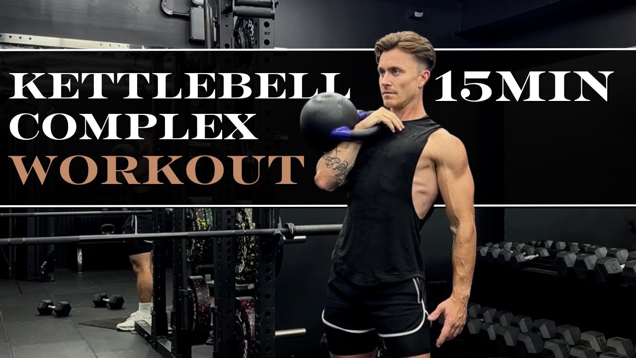 KETTLEBELL COMPLEX WORKOUT // 15 Minute, Full Body