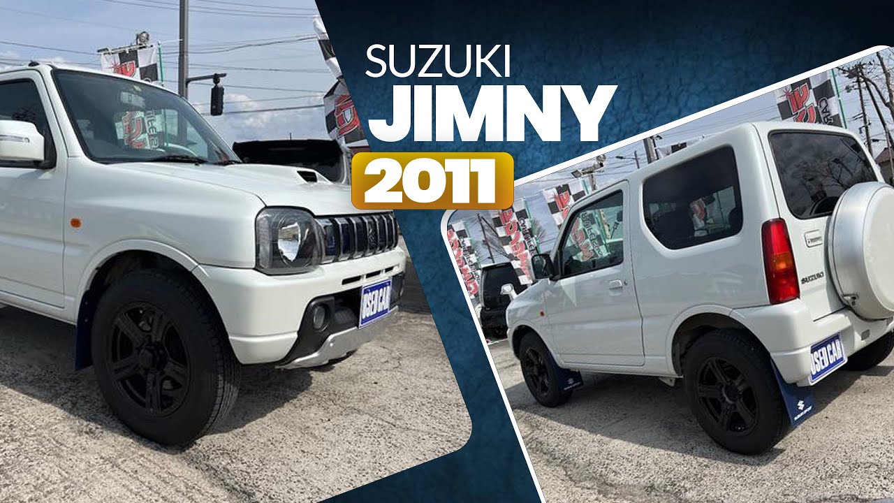 𝗦𝗨𝗭𝗨𝗞𝗜 𝗝𝗜𝗠𝗡𝗬 𝟮𝟬𝟭𝟭/𝟰 | Right PETROL 129,000km MT 4WD 3door 4seats