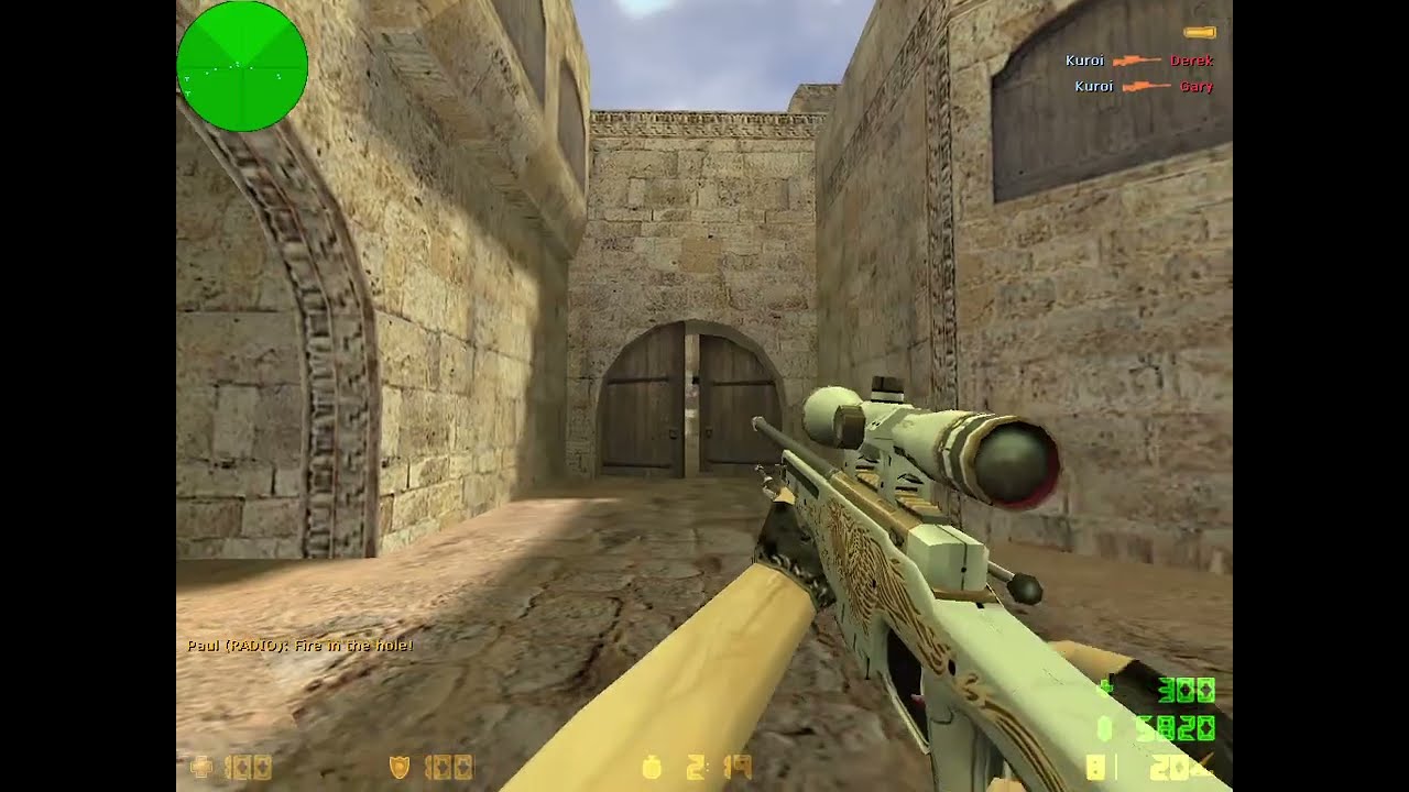 AWP Gameplay 1 (Counter Strike 1.6)