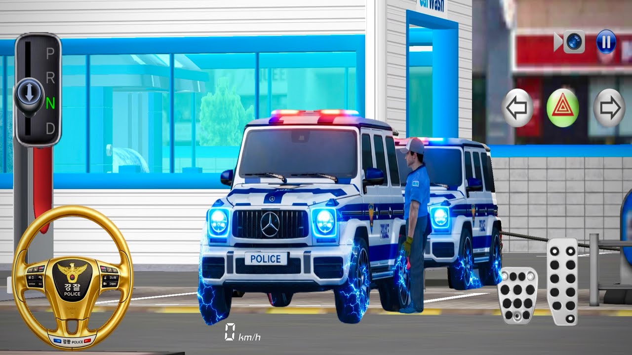 New Police G-Wagon G63 🚔 Fual Station ⛽️- 3d Driving Class android game play || Car Game