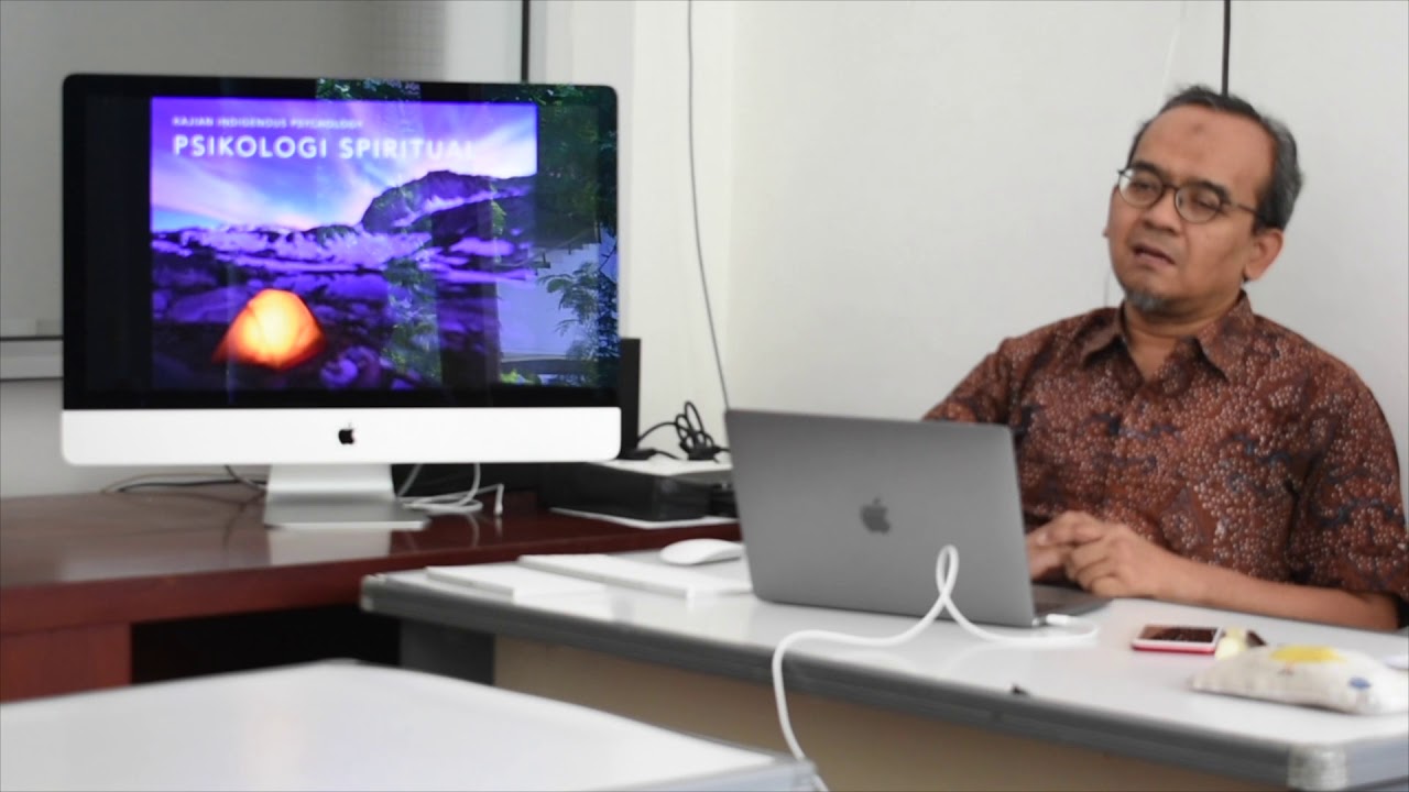 Kuliah Psikologi Spiritual Part (1) Oleh Bagus Riyono, Dr., M.A., Psikolog
