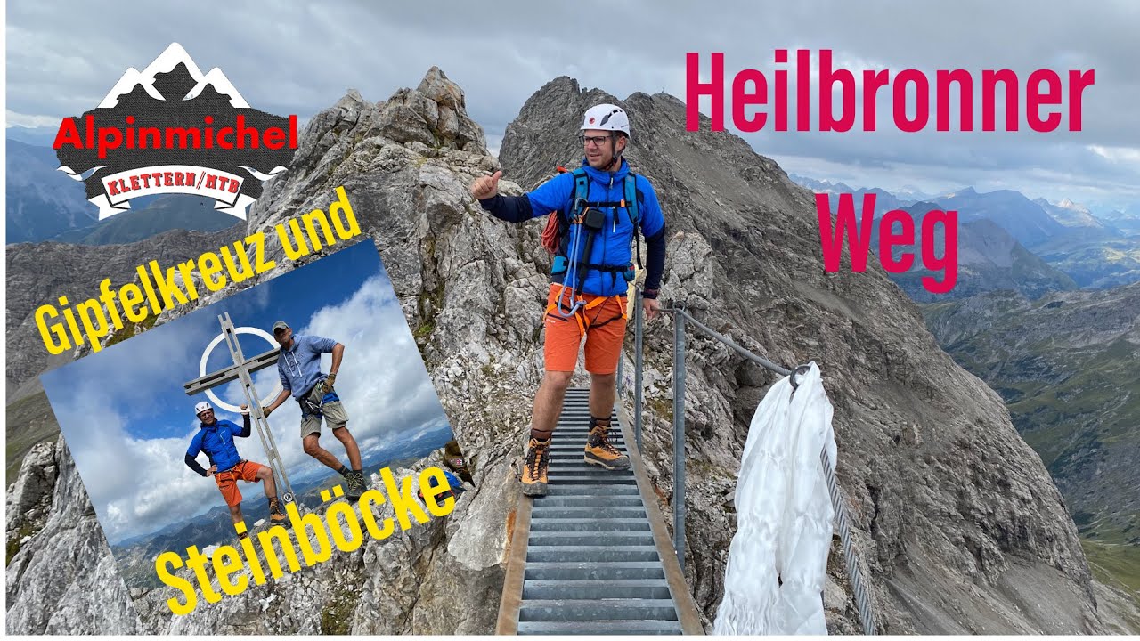 Der Heilbronner Weg über Rappenseehütte, Kemptner Hütte