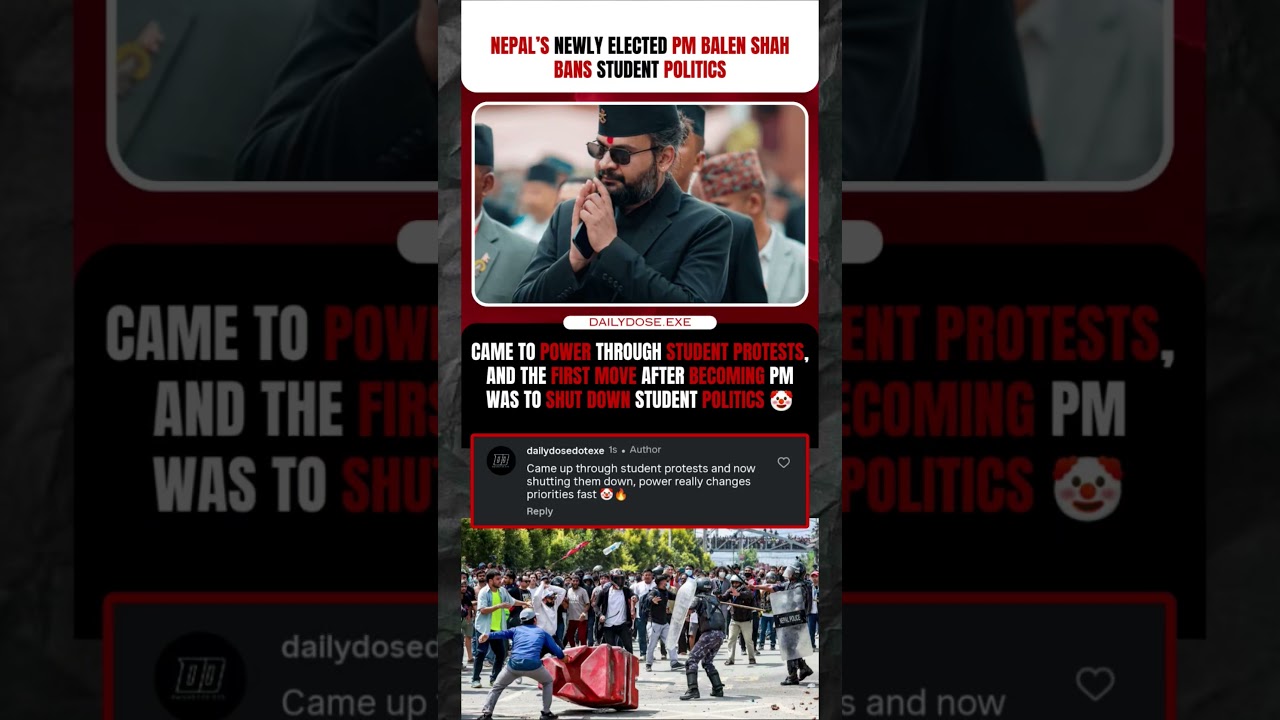From Protest to Ban 😳 | #Nepal #Politics #News
