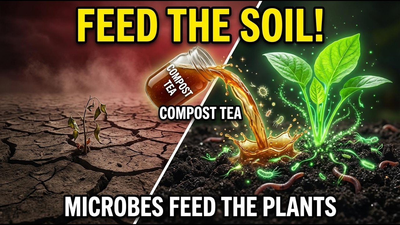 Unlocking the Power of Compost Tea: The Future of Fertilizers.