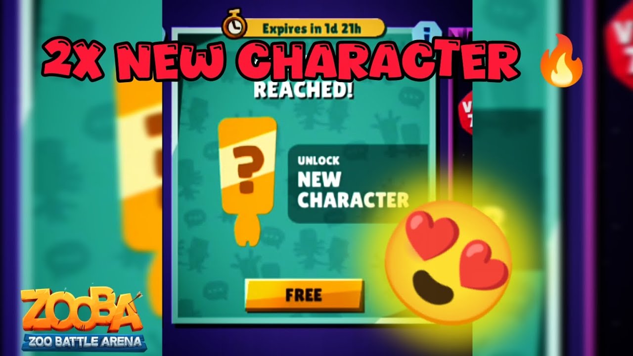 2X NEW CHARACTER UNLOCKED😱🤯 | SURYA GAMER | #gaming #zoobabattlearena #suryagamer 