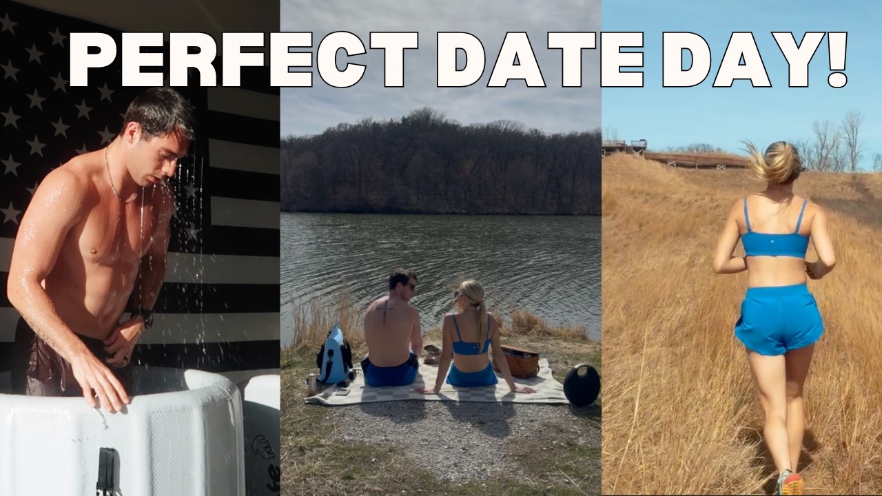 THE PERFECT DATE DAY AS A MARRIED COUPLE | hiking, running, picnic