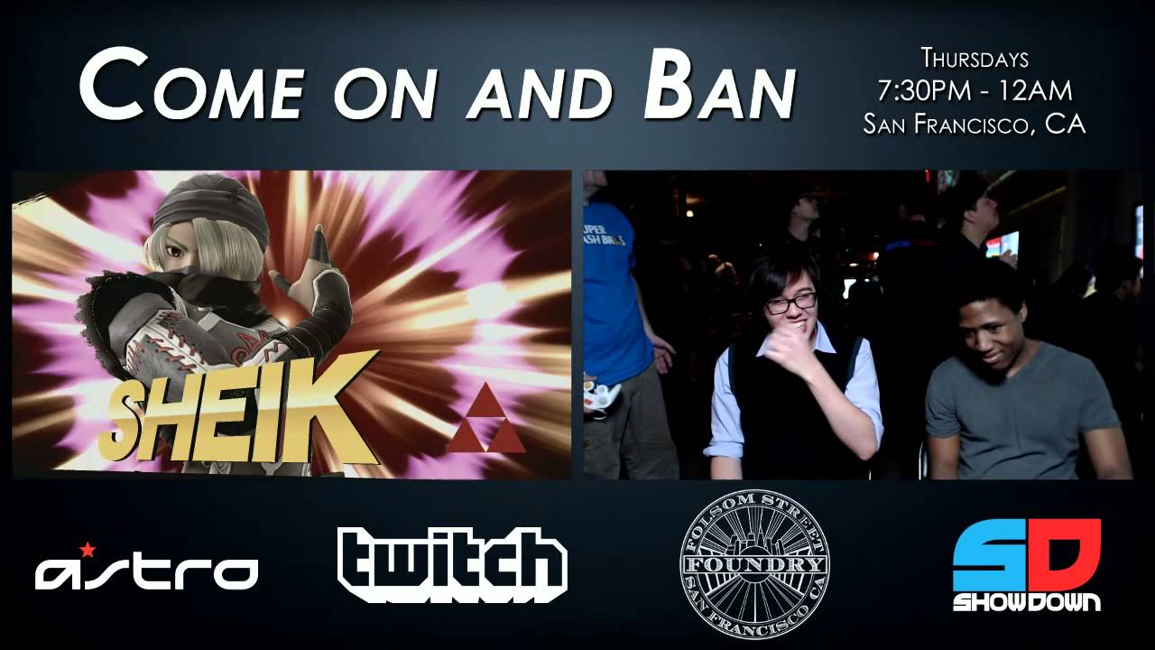 Come on and Ban #35 - Grand Finals: SiN|Trevonte ( Sheik) vs SiVa|Dark Rice (Fox/Mario/Yoshi)