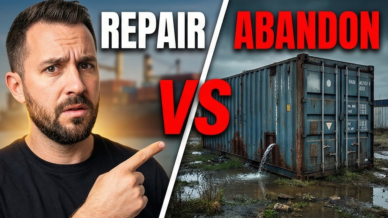 Why MOST Shipping Containers Are Better Off Abandoned