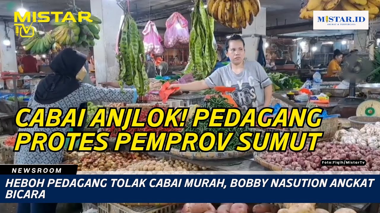 Heboh Pedagang Tolak Cabai Murah, Bobby Nasution Angkat Bicara