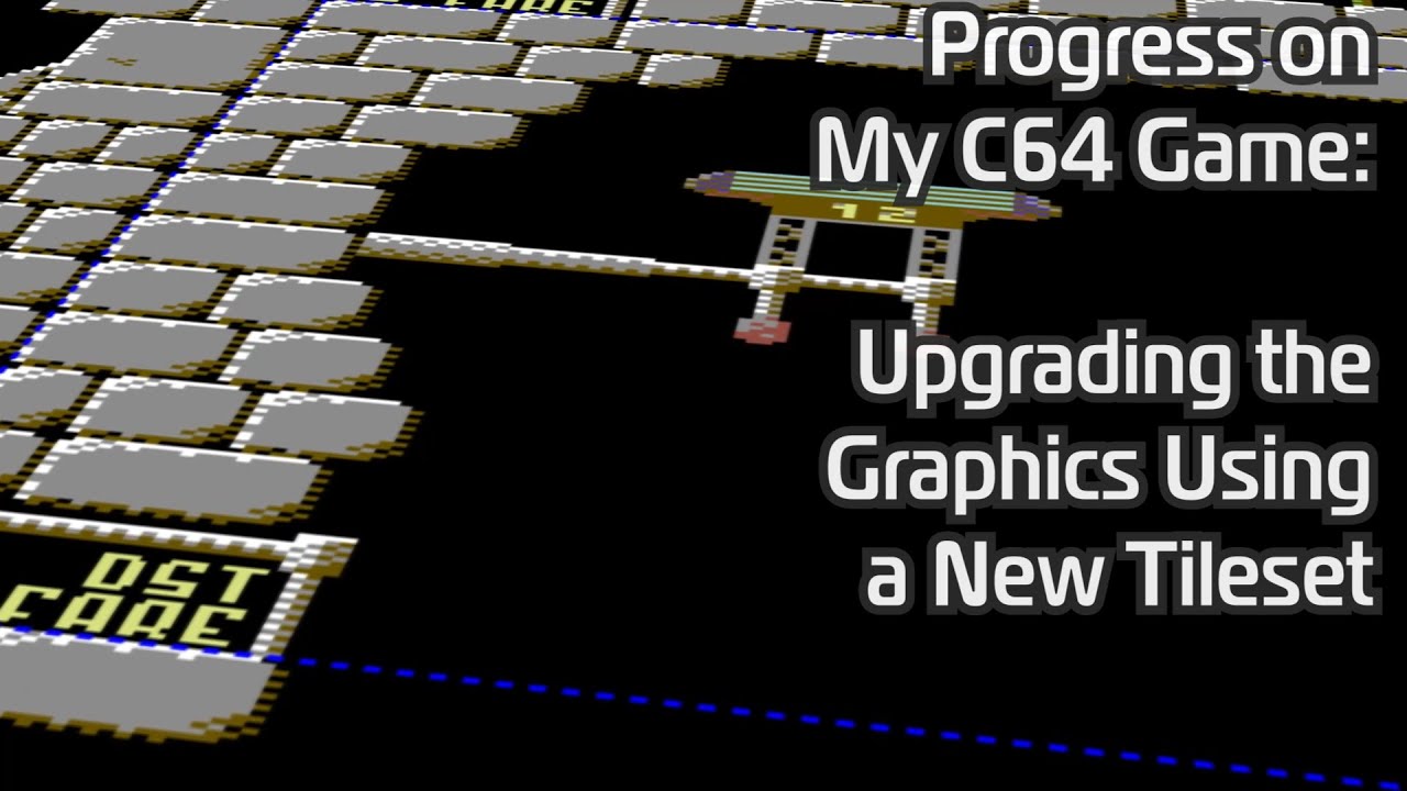 Progress on My C64 Game: Upgrading the Graphics Using a New Tileset