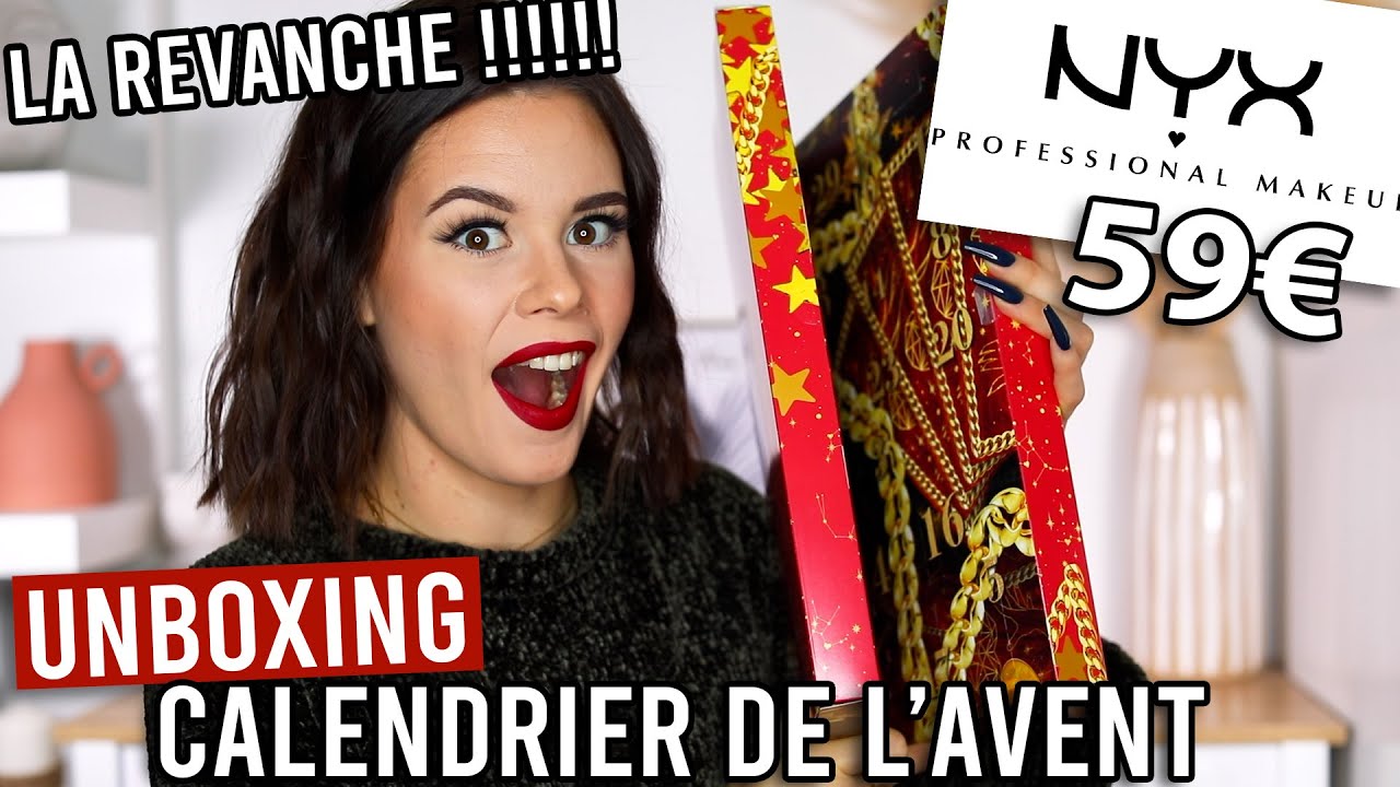 UNBOXING • Calendrier de l'avent NYX (59€) valeur +160€ !! 😱