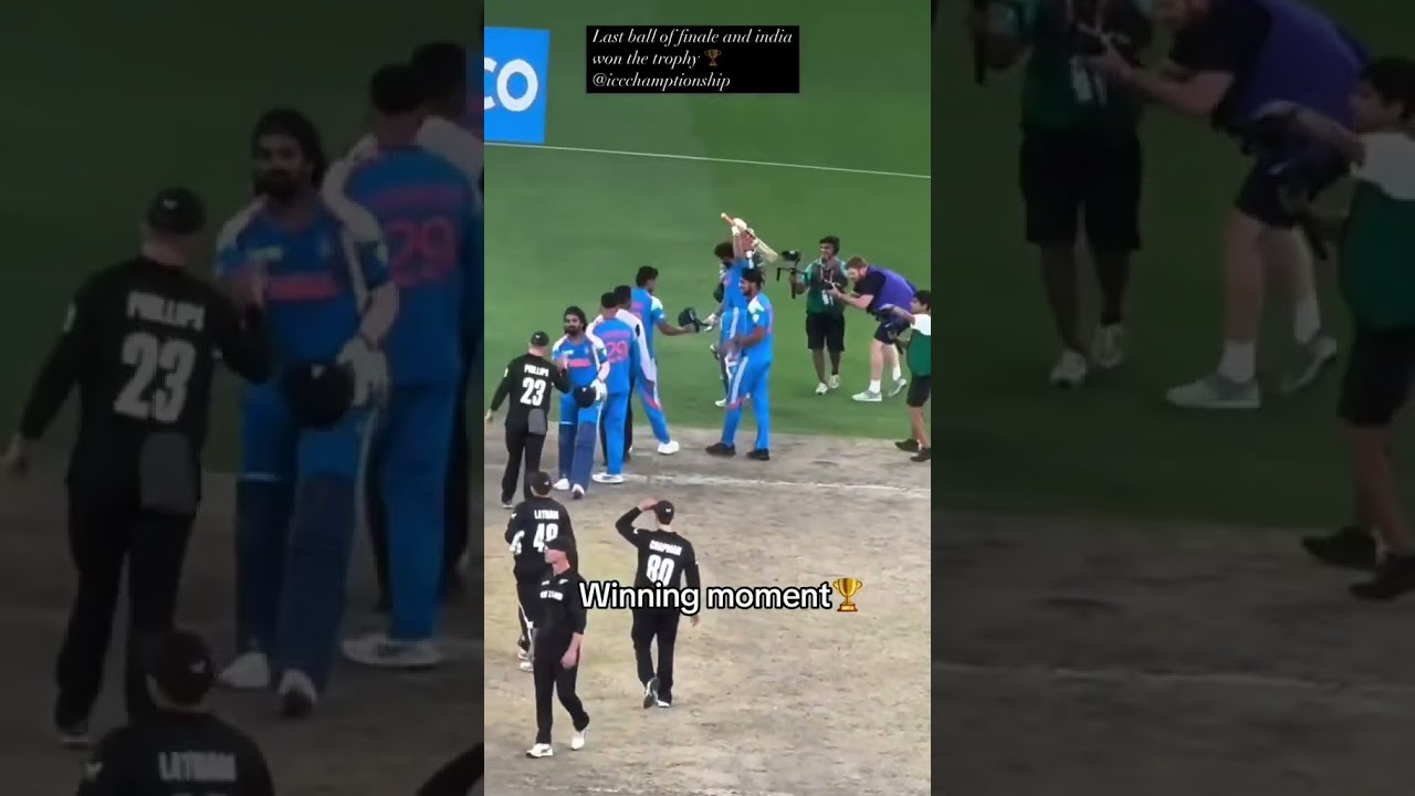 India beats NZ in Championship Trophy 2025 |#india #cricket #viralvideo #indiancricket #indiacricket