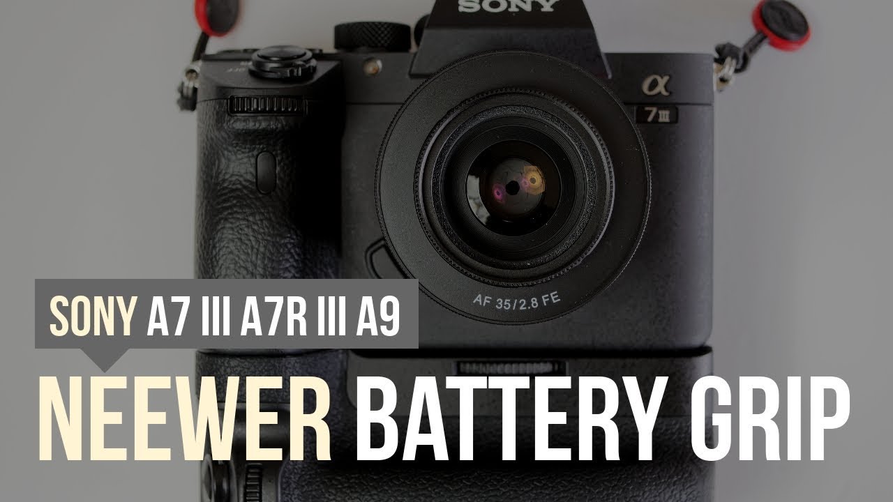 Neewer Battery Grip for Sony A7III, A7RIII, A9 Cameras