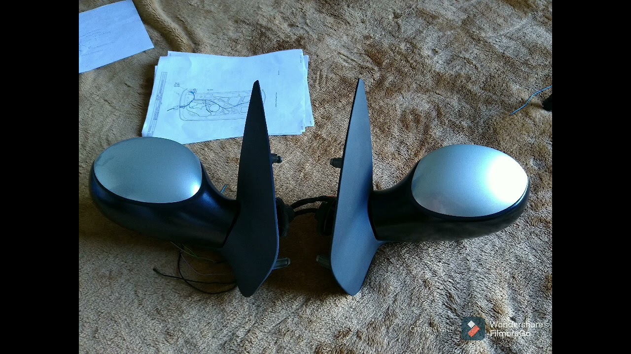Peugeot 206 - Retrovisor com rebatimento/ Folding Mirror