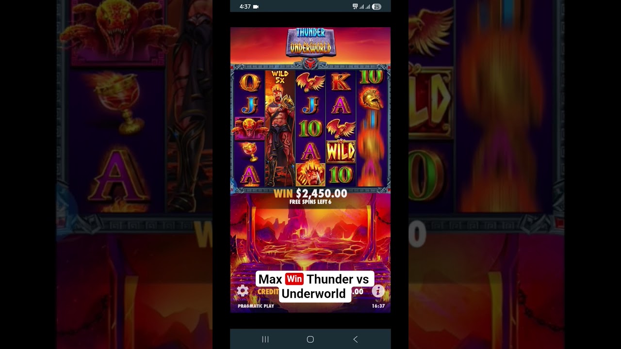 Max win on Thunder vs Underworld #stake #maxwinbonanza #slots