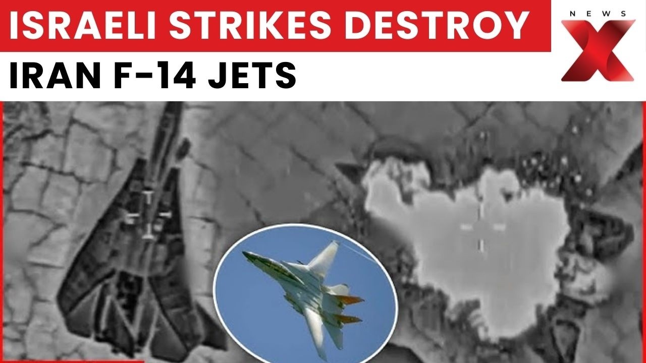 Israel Defense Forces Claims F-14s Destroyed In Isfahan Airstrikes Across Province | NewsX
