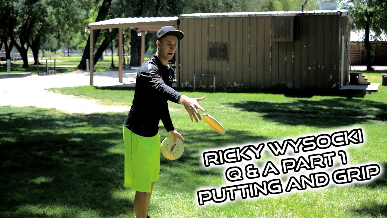 Ricky Wysocki 2017 Disc Golf Clinic - Q&A Pt. 1 - Putting & Grip