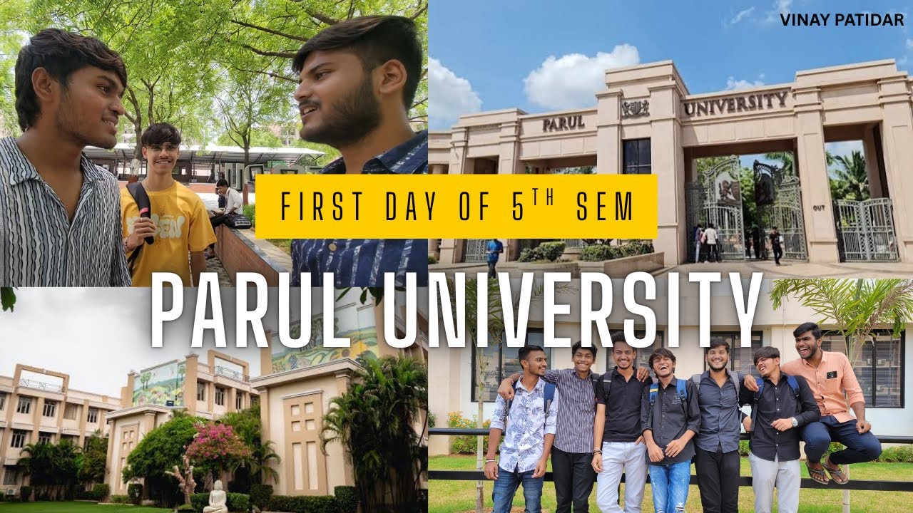 1st Day of 3rd Year | Parul University | Vinay Patidar