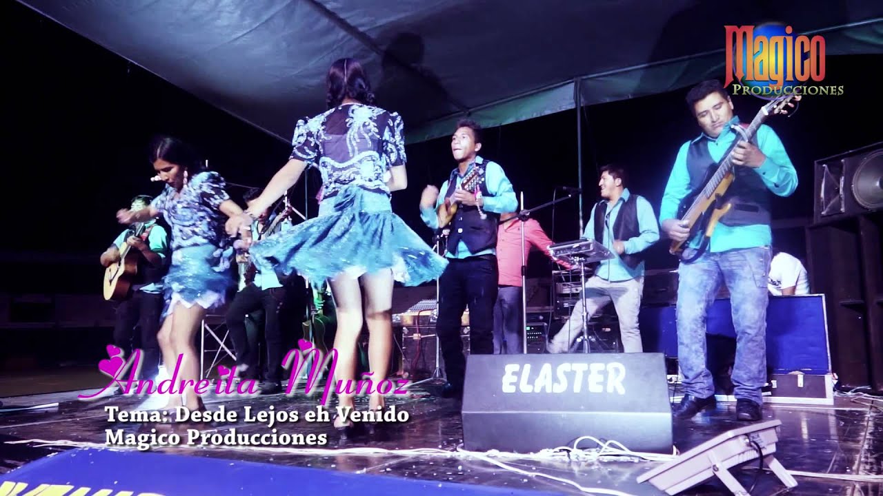 Andreita muños en vivo  mix HD 2015  magico producciones