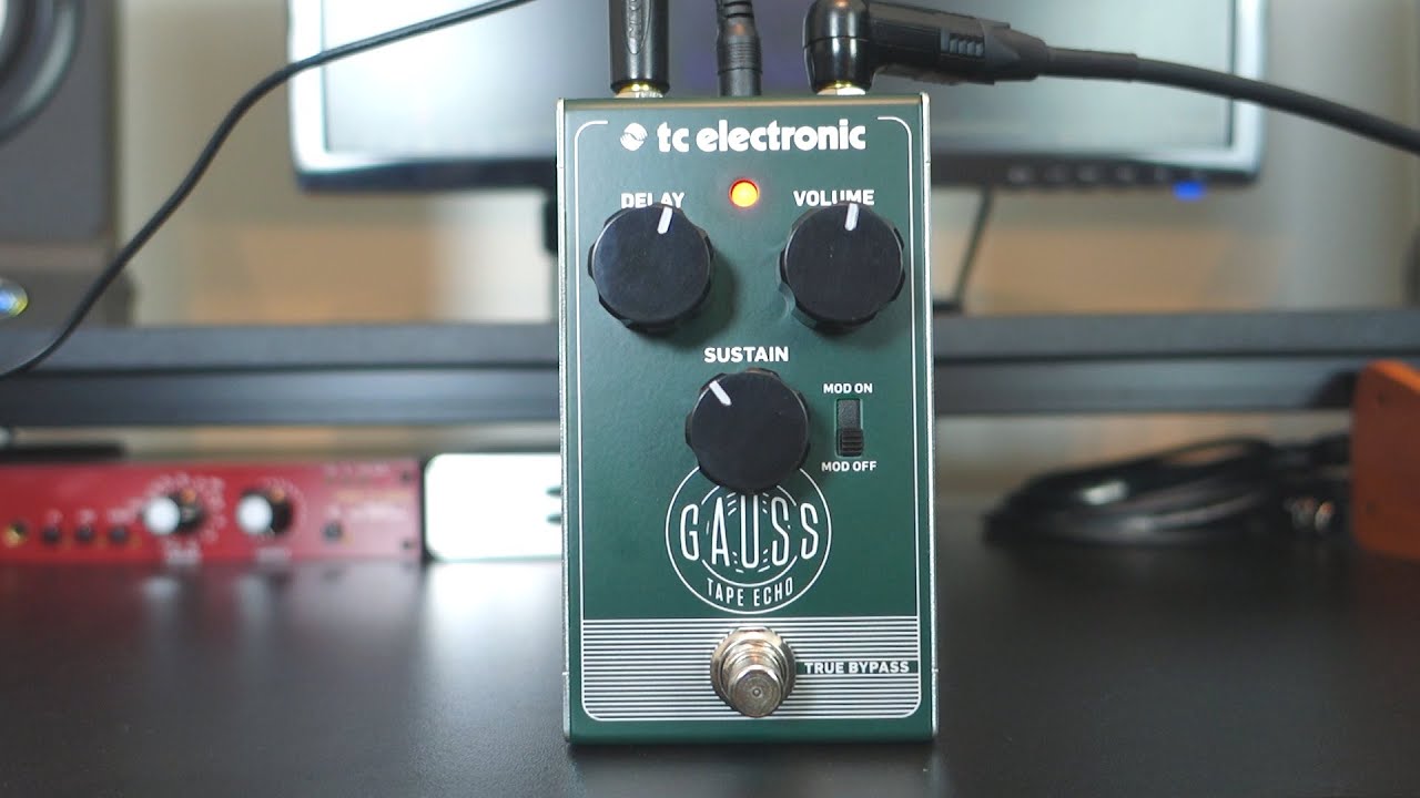 TC Electronic Gauss Demo - 10 Delay Clips