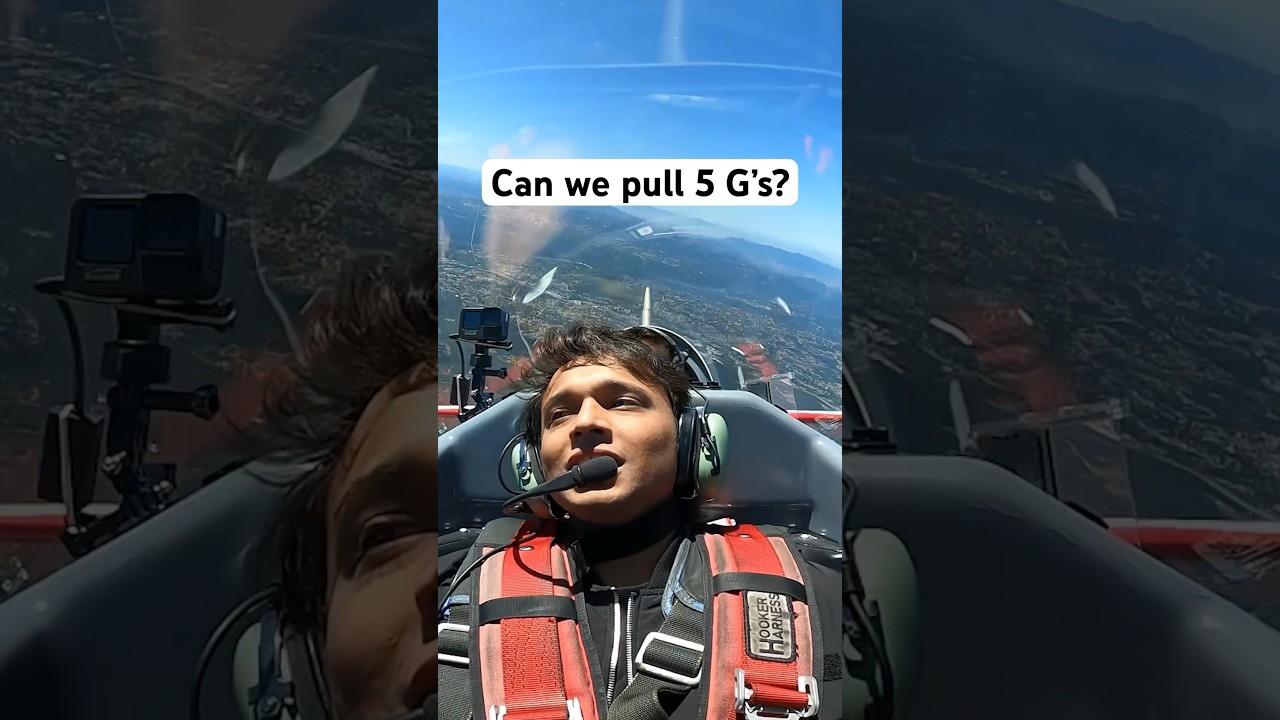 5 G&rsquo;s? That&rsquo;s just a warm-up! | #Shorts #GForce #Aviation #Reaction #Extreme