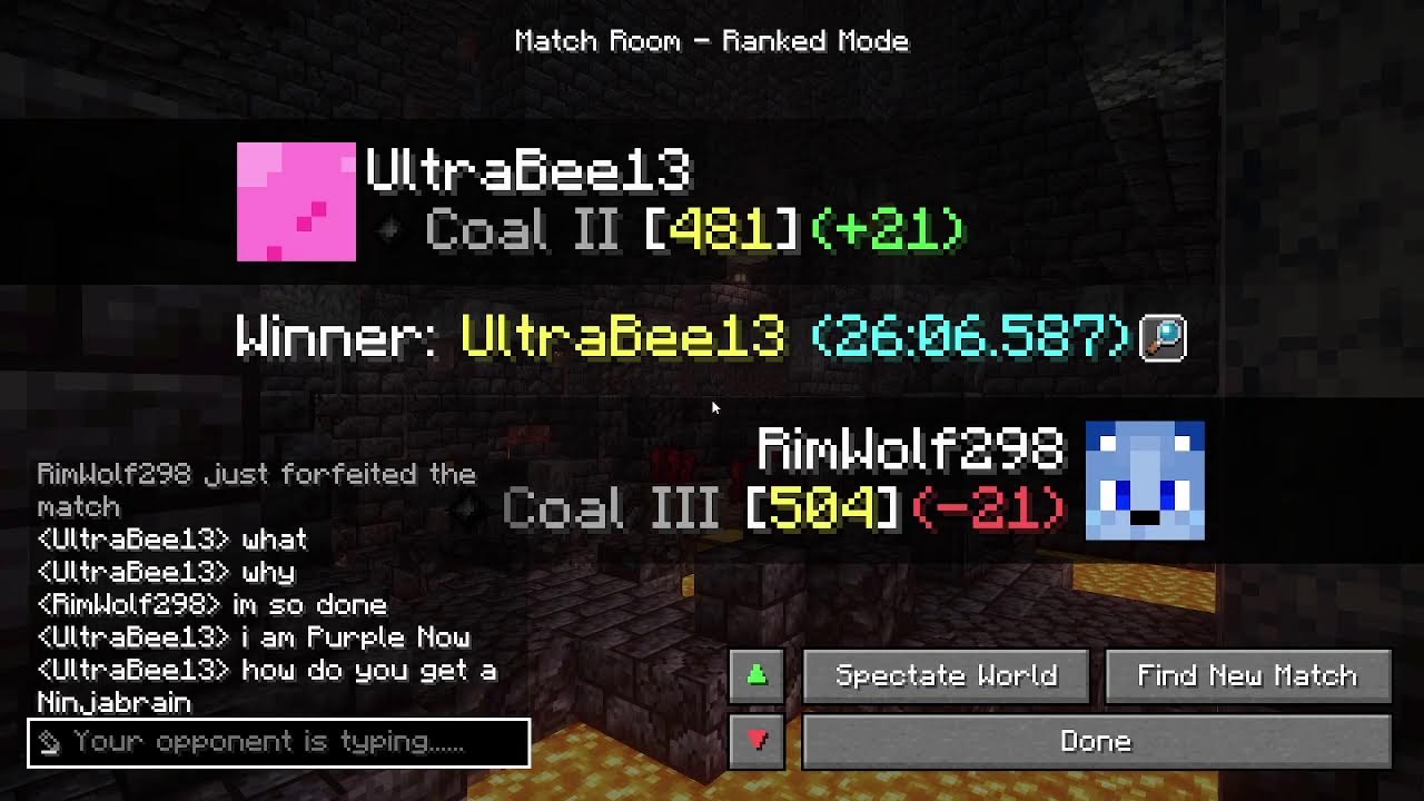 mcsr ranked
