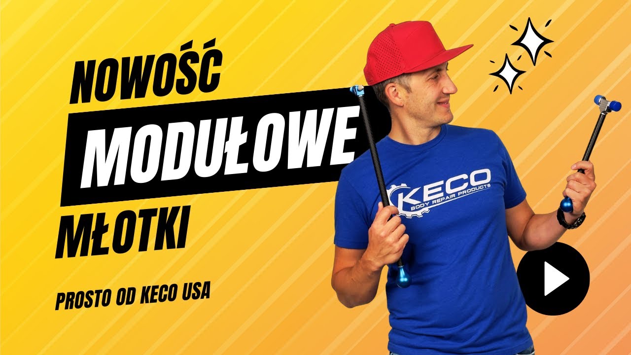 Młotki modułowe KECO z włókna węglowego – blendowanie i pobijanie w PDR