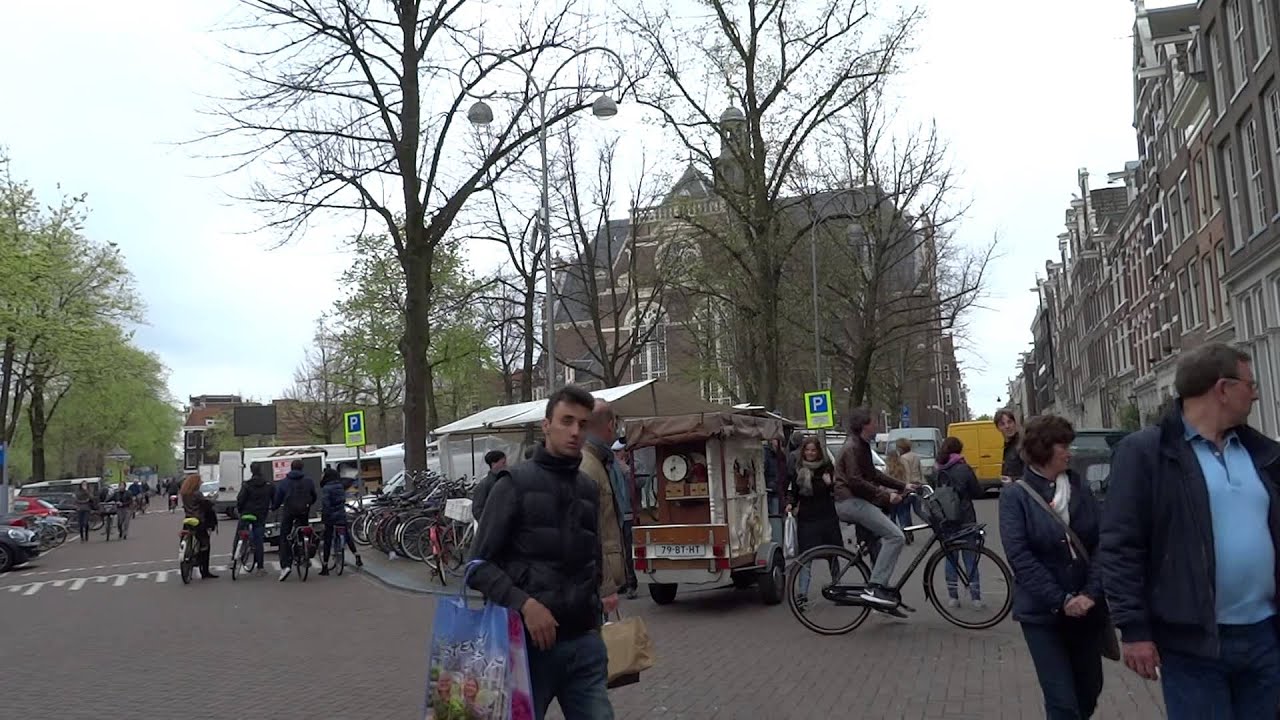 Draaiorgelmuziek Amsterdam Haarlemmerstraat Noordermarkt