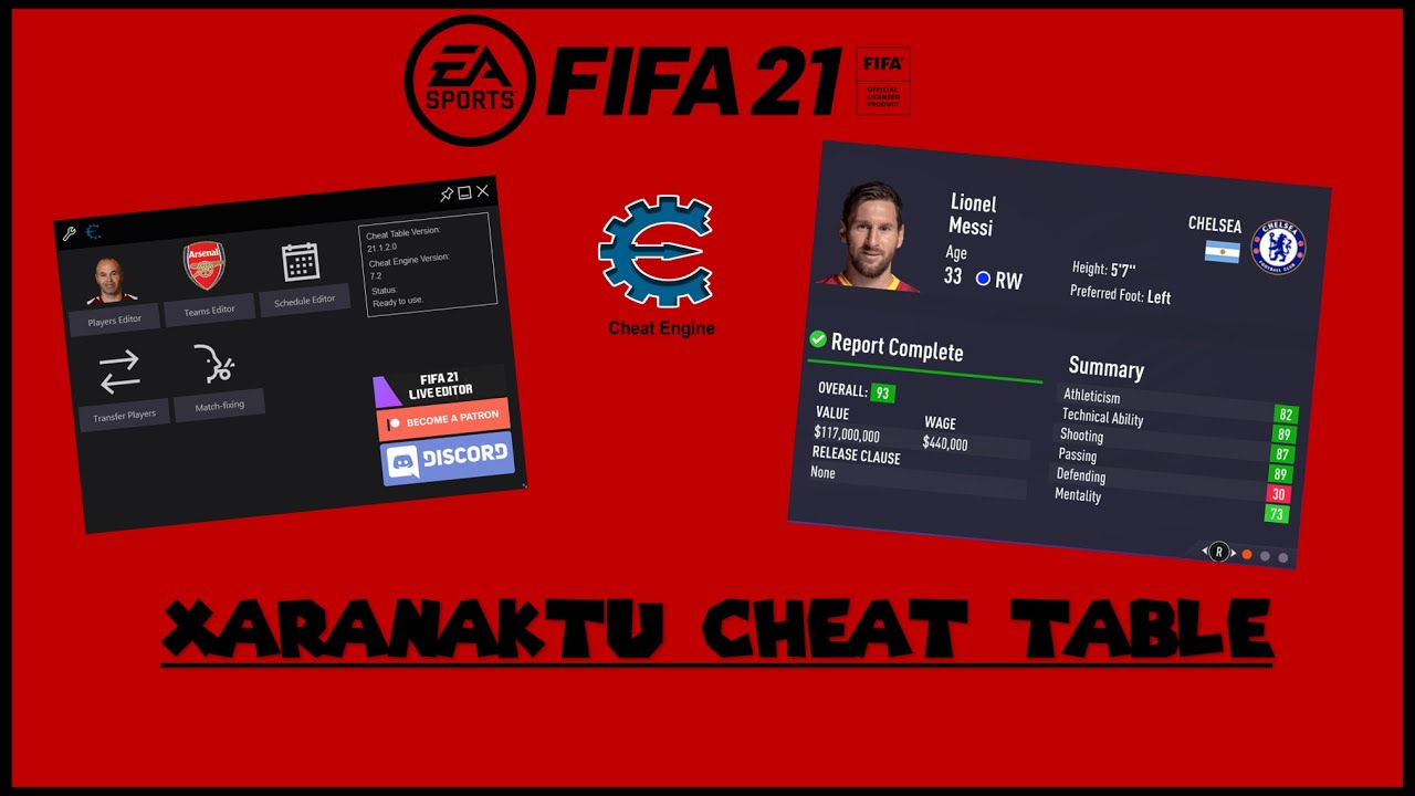 FIFA 21 - How To Install & Use Career Mode Cheat Table (PC)