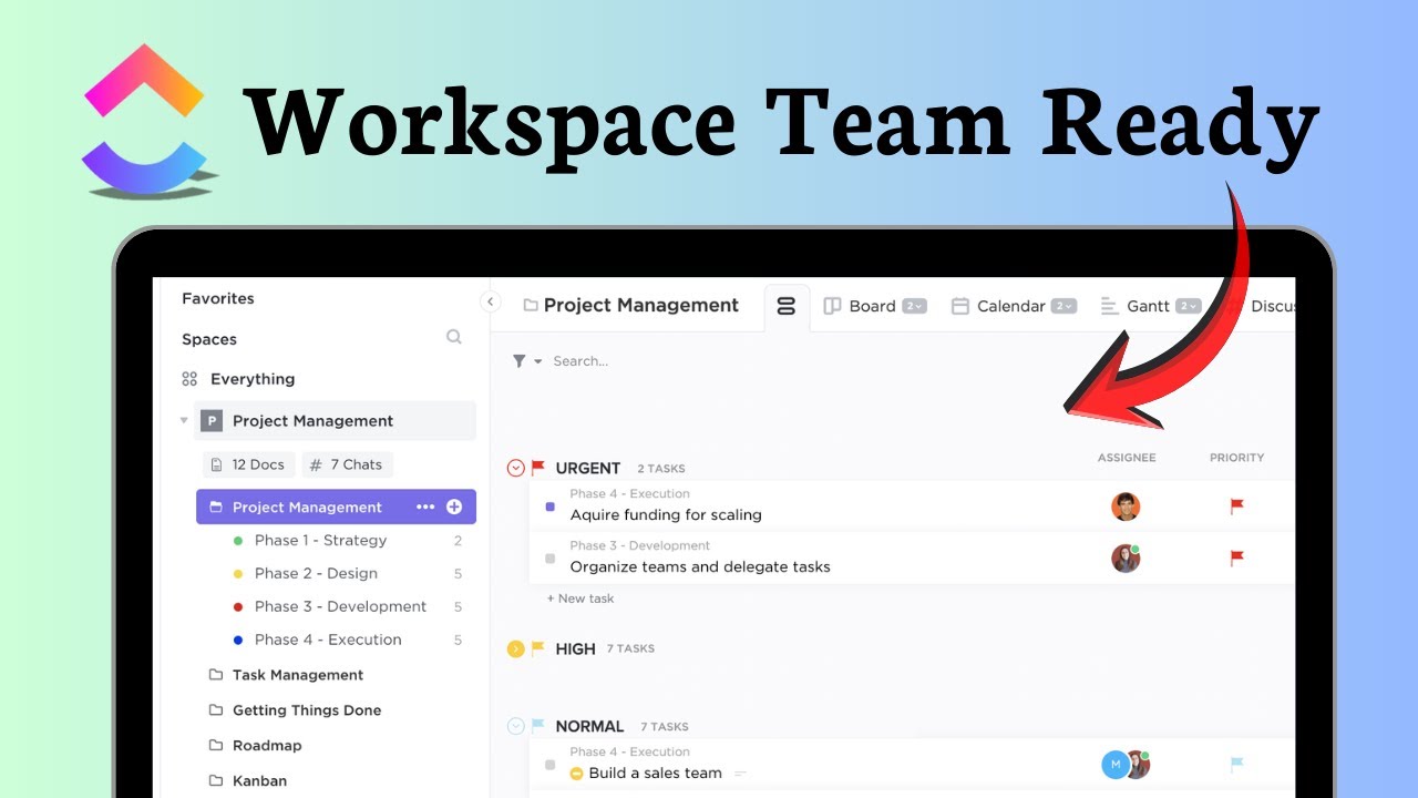 How to create a team in ClickUp (Collaboration Ready)