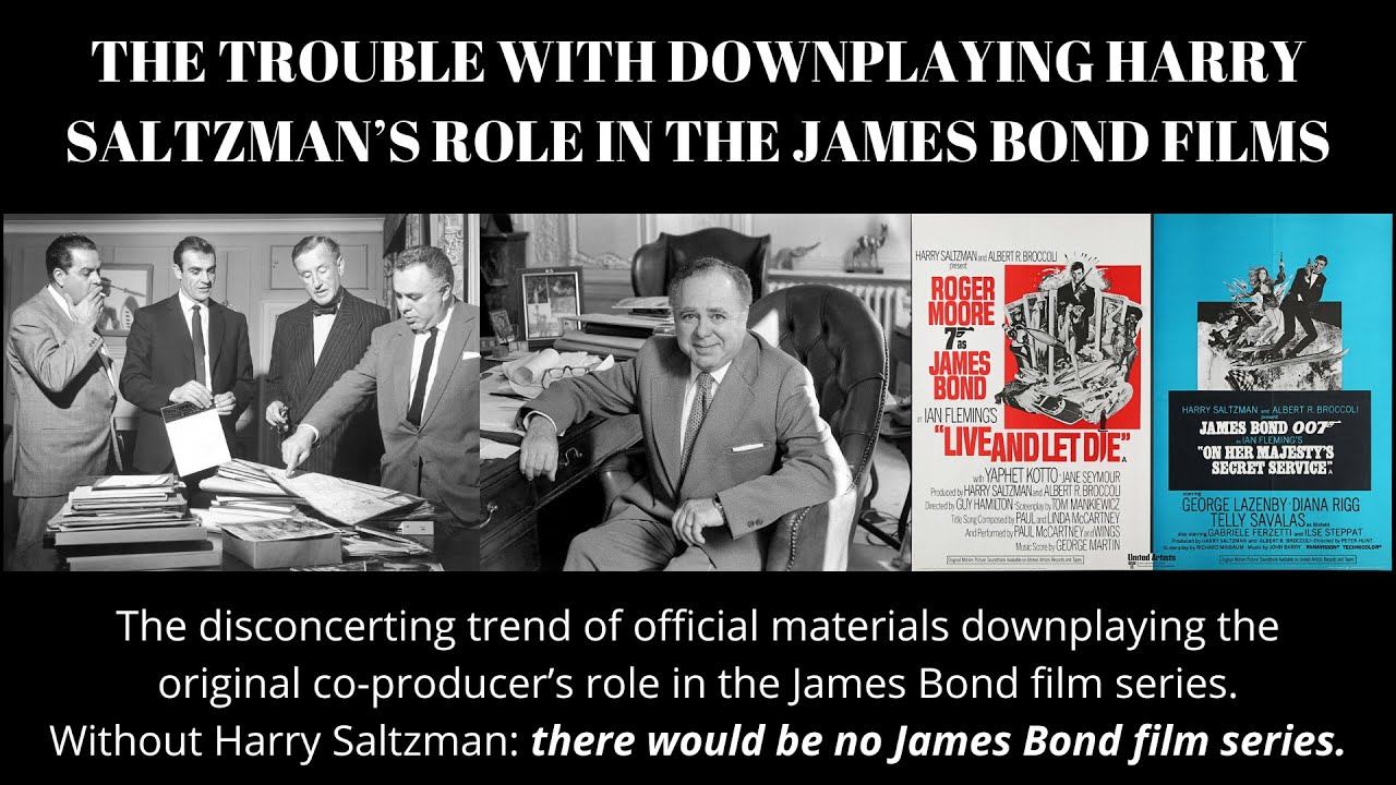 The Trouble With Downplaying Harry Saltzman's Role In The James Bond Films