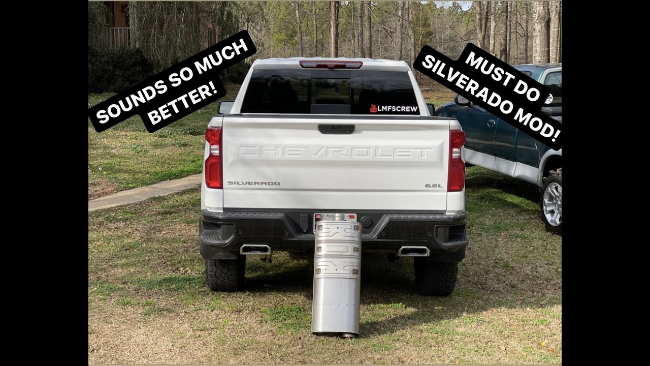 MUST DO exhaust mod for your Silverado!