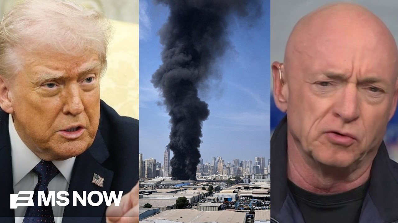 'Flailing around': Sen. Kelly calls out Trump for 'no goal, no timeline' in Iran