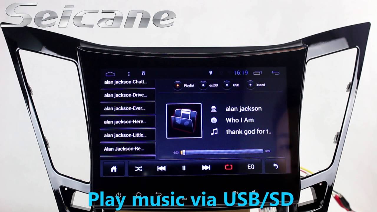 Aftermarket 2011 2012 2013 HYUNDAI Sonata Android 4.4 dvd player radio gps audio system with 3G WiFi