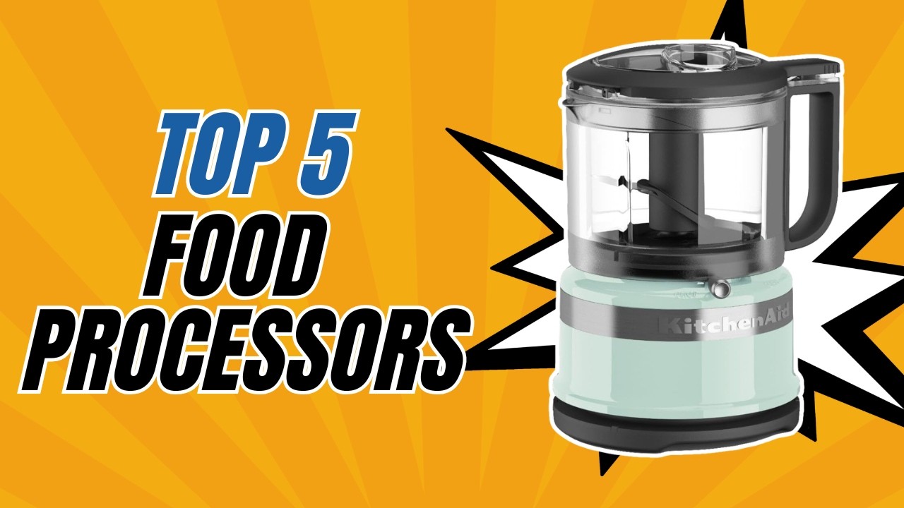 5 Best Food Processors Compared for 2026 (Specs & Reviews)