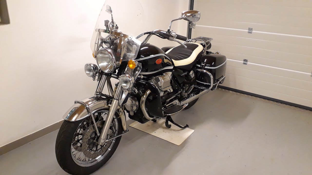 Moto Guzzi California Vintage – Getting Rid of Wind Buffeting Caused by the Original Windshield