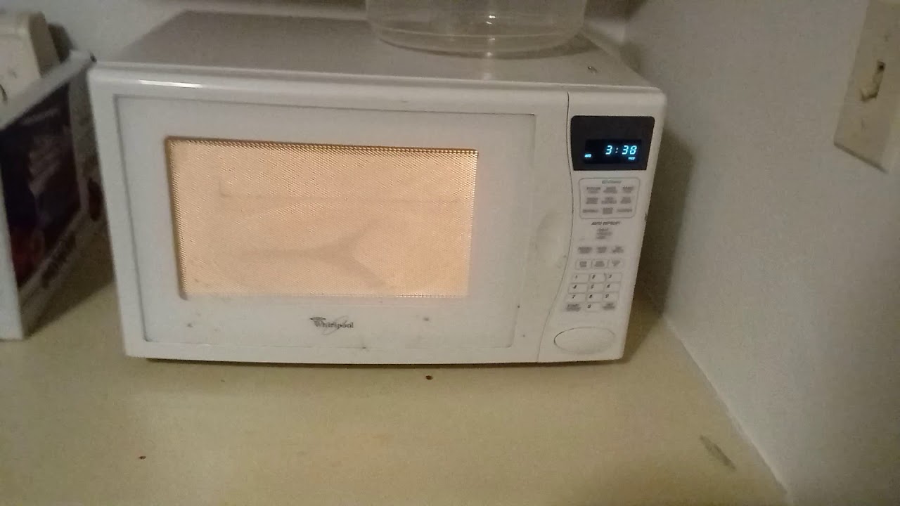 My microwave is possessed.