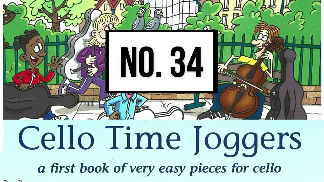 No. 34 In the Groove | Cello Time Joggers