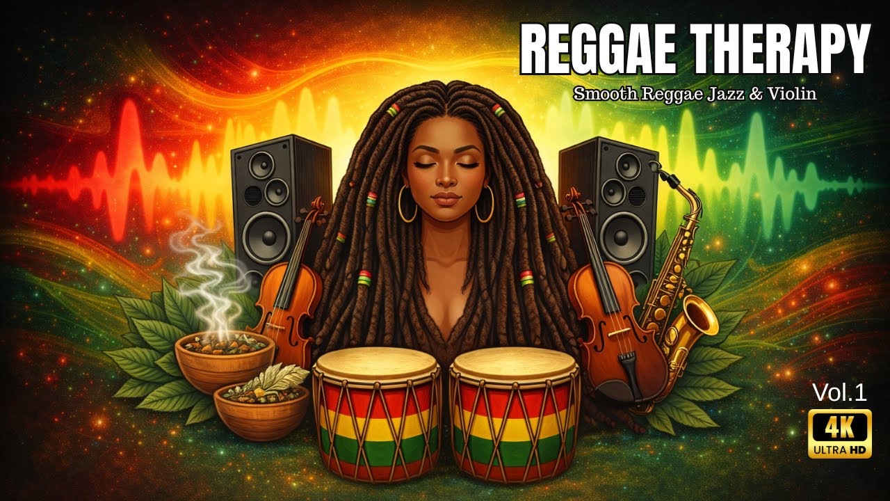 Smooth Reggae Jazz & Violin 🎻 Reggae Therapy (Vol. 1)