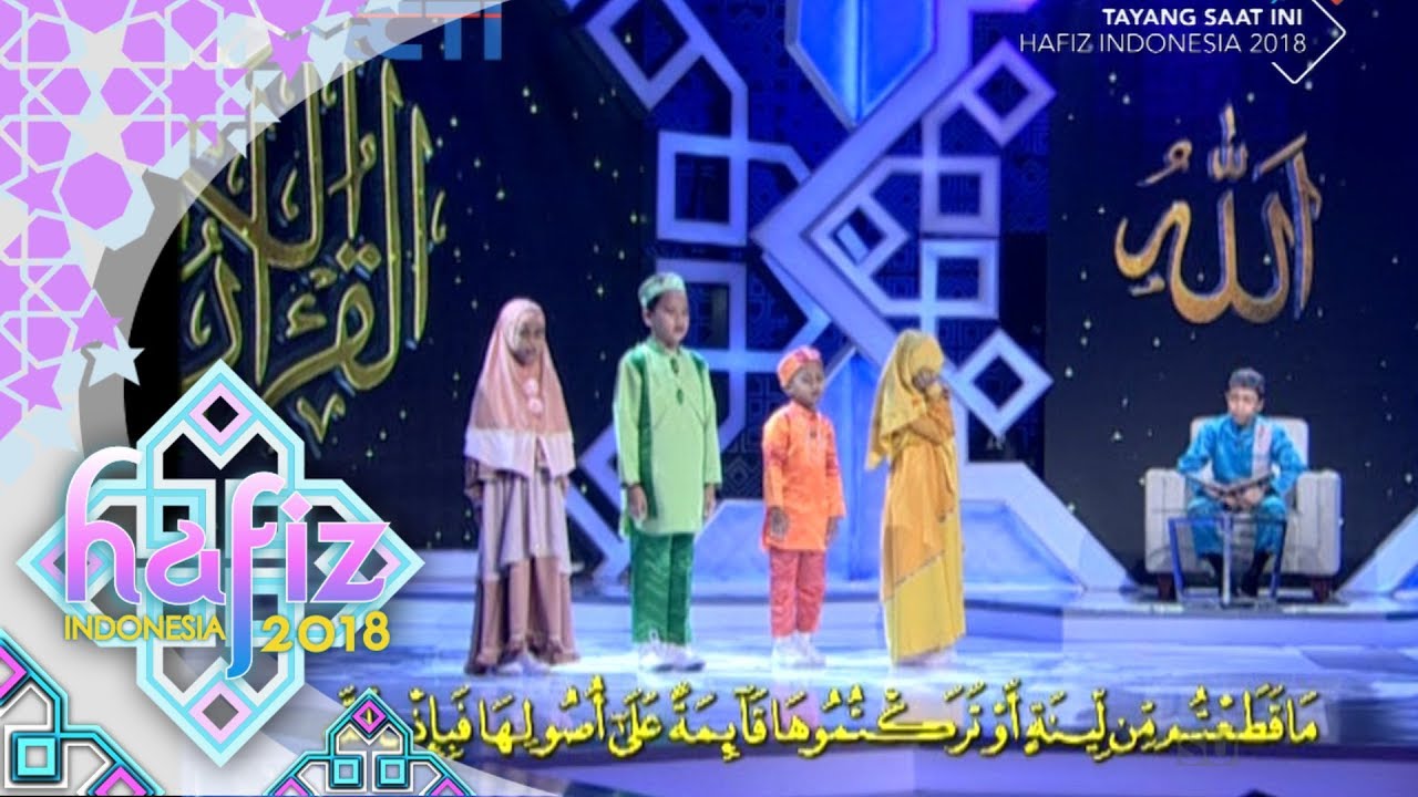HAFIZ INDONESIA 2018 - Sambung Ayat Qori Bersama Kak Rafif Untuk Kelompok Al Malik [22 Mei 2018]