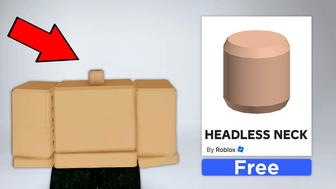 Get This FREE HEADLESS HEAD on Roblox