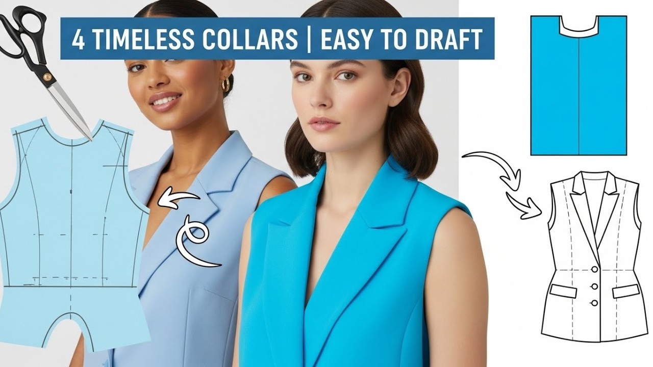 I Wish I Knew This Simple Collar Technique Sooner | Game-Changer for Sewing