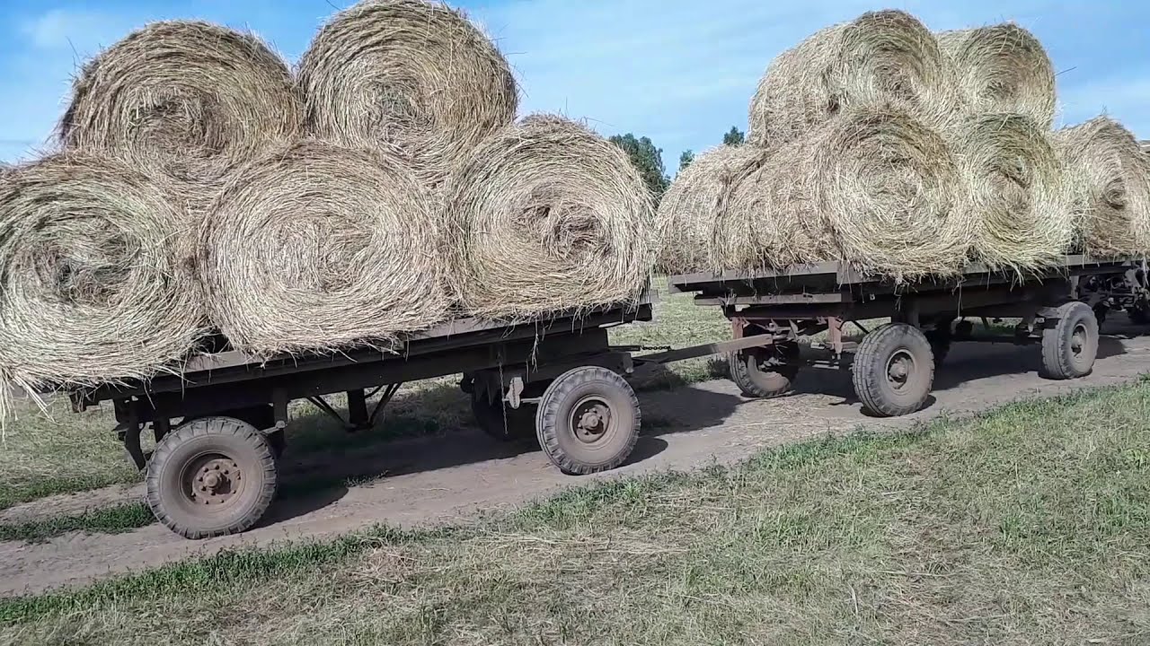 Перевозка сена!!!