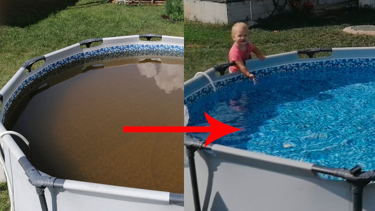 Как очистить воду в бассейне от железа