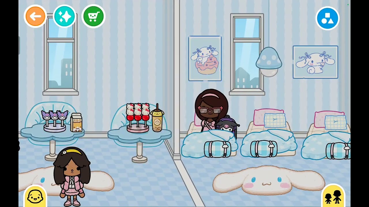 Toca boca episode 2 of sleep over gone wrong