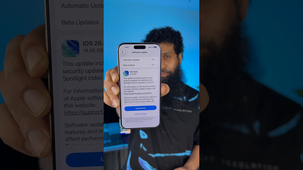 iOS 26.6 Update install karen ya nahi?